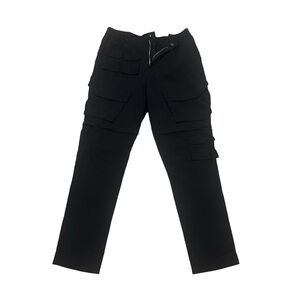 MNML Black Nylon Cargo Pants Medium